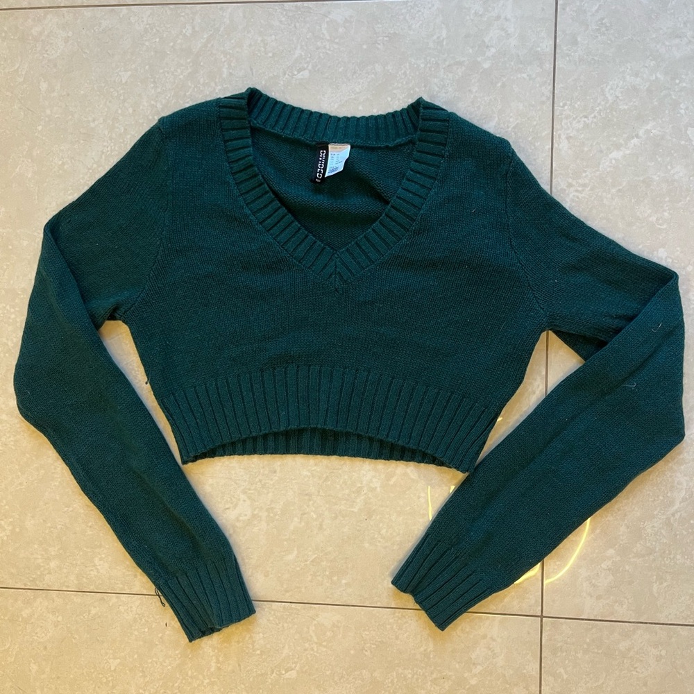 H&M Cardigan Crop top